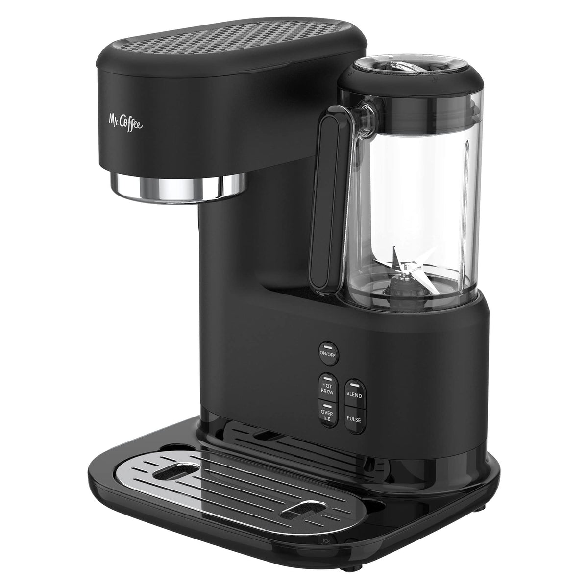 3-in-1 Single-Serve Iced and Hot Coffee/Tea Maker with Blender, Black R9318
