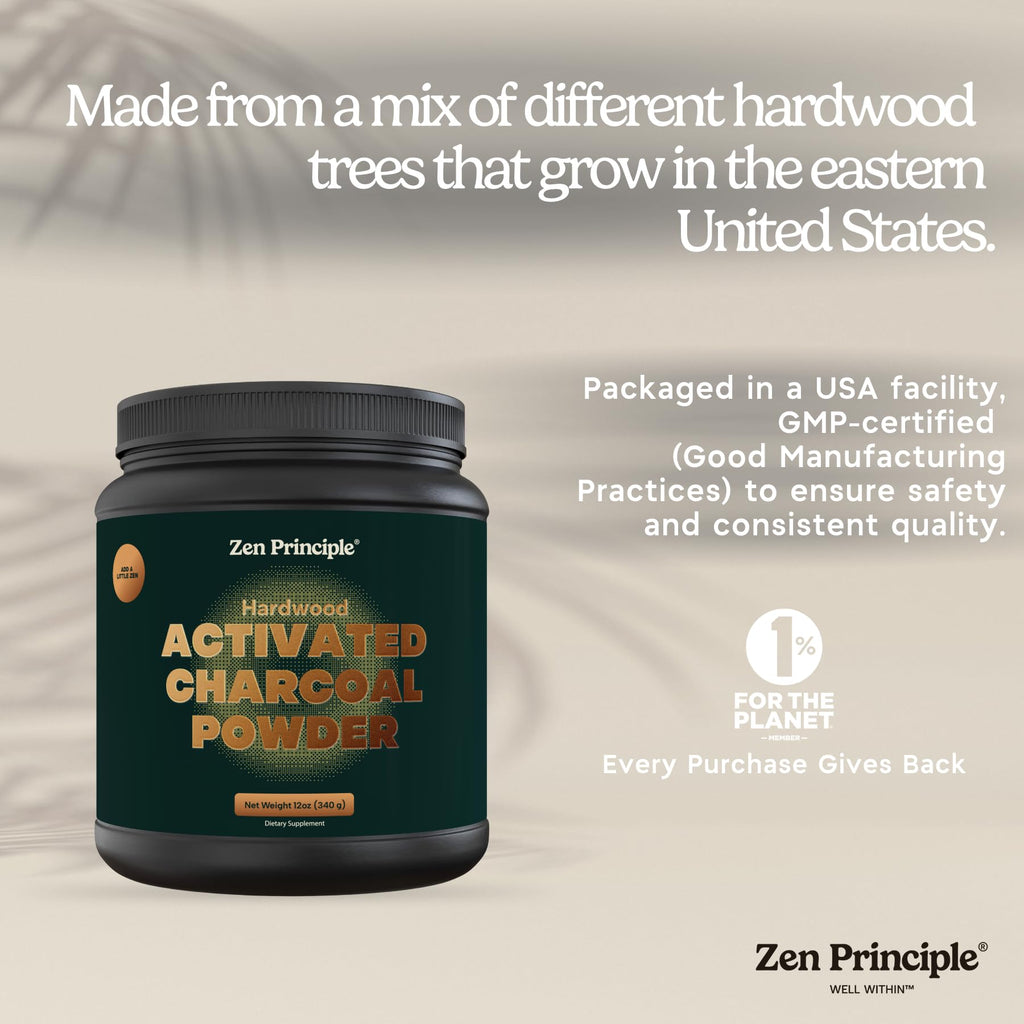 Activated Charcoal Powder 12 oz O798