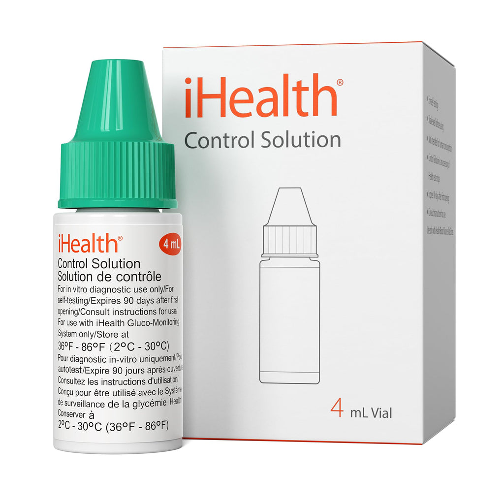 Blood Glucose Test Strips and Control Solution, 50 Count No Coding L47246