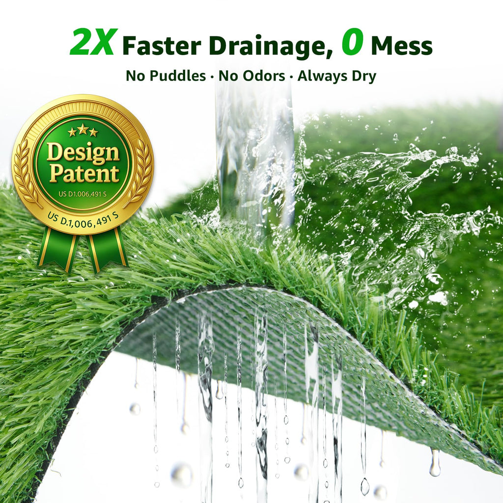 Artificial Grass Pee Pads 20"x 25" 2 Pack C70786