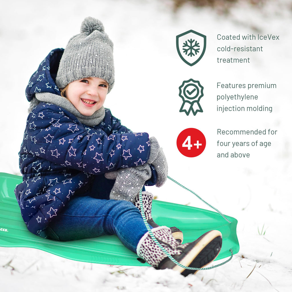 Downhill Toboggan Snow Sled R35073