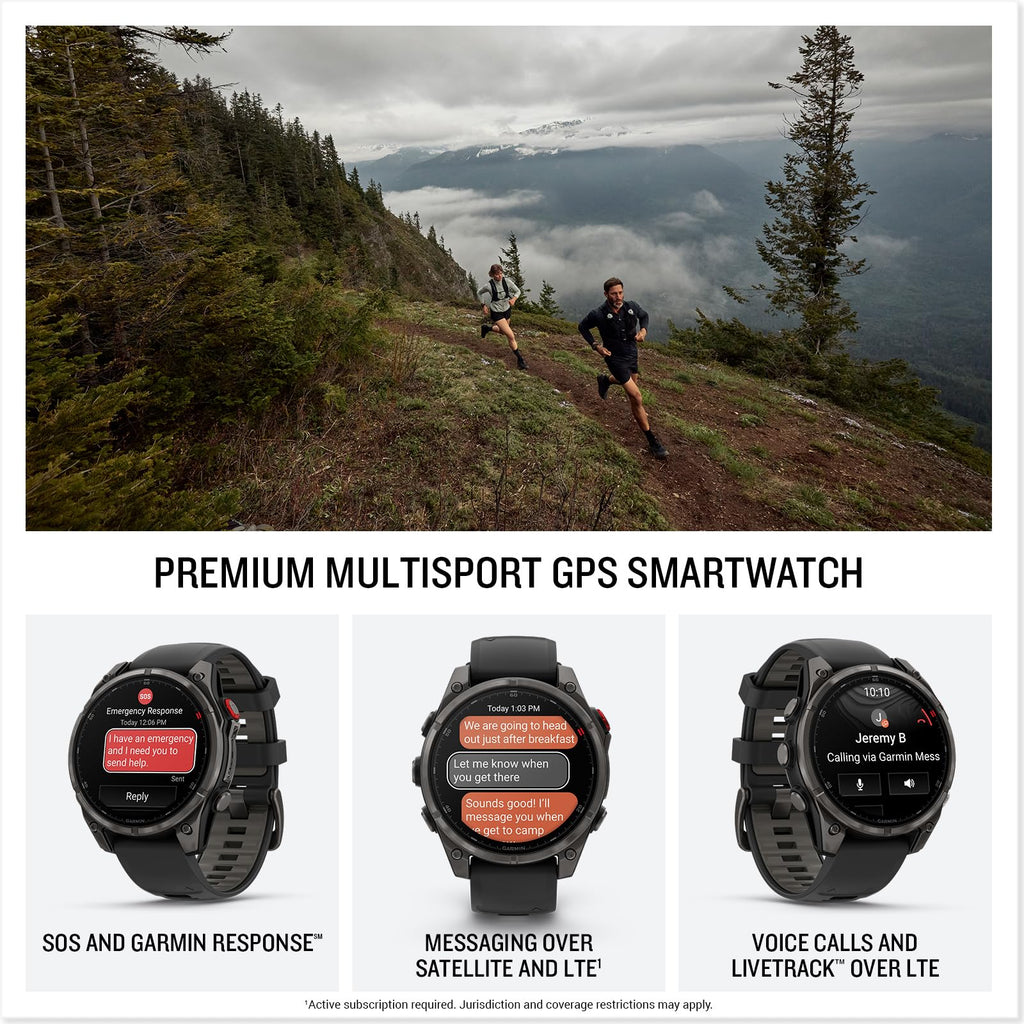 51mm Sapphire DLC Titanium Black Pebble Gray Smartwatch Y234