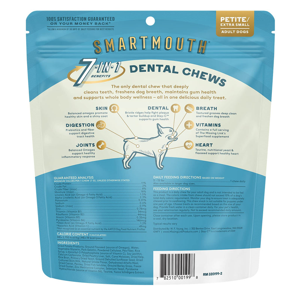 Vet Developed Dental Chew Treats 28 Ct X111