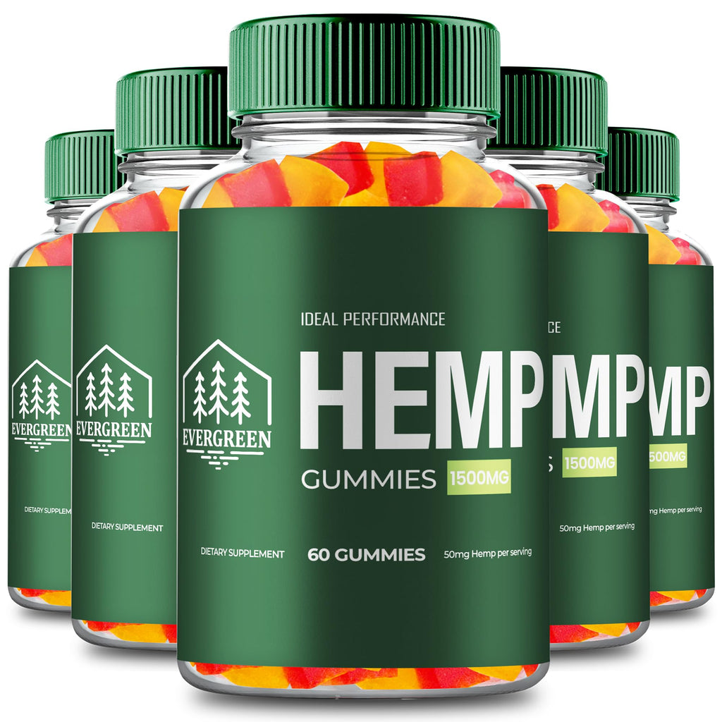 Maximum Strength All Natural Hemp Gummies 5 Pack F40371
