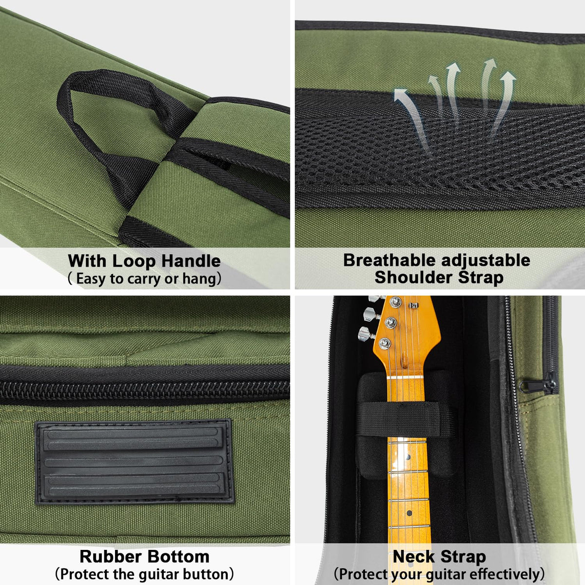 Electric Guitar Bag with 3 Pockets G770