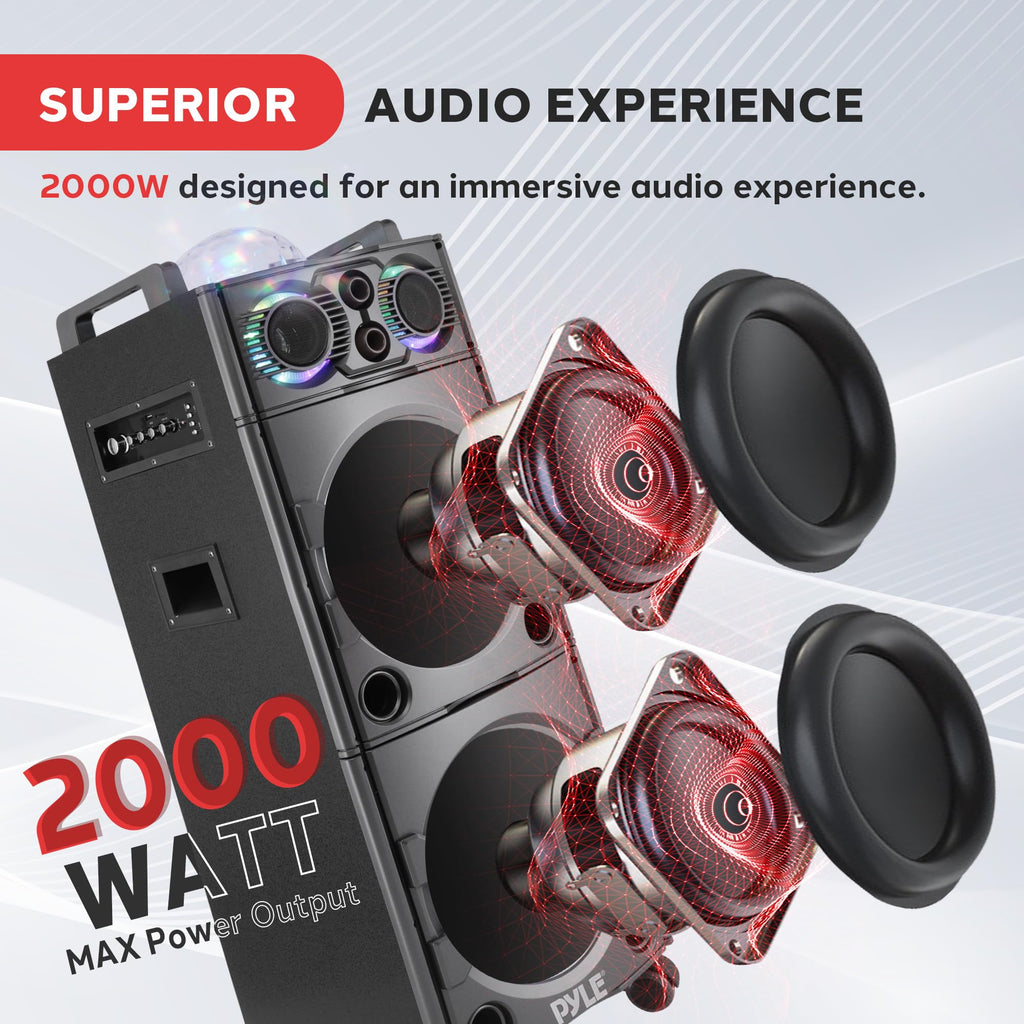 Portable Bluetooth PA Speaker System H758488