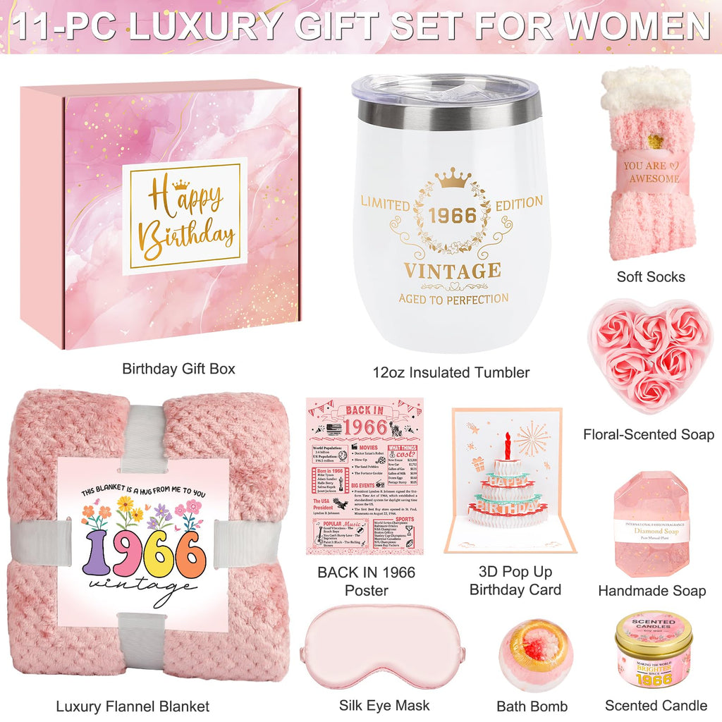 Spa Gift Basket with Blanket C168201
