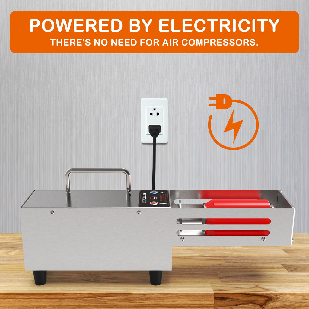 16 Oz/12 Oz Stainless Steel Electric Can Crusher P826084
