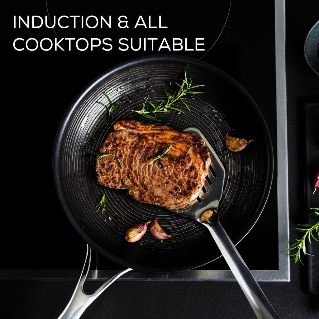 Stainless Steel Nonstick 12 Piece Cookware Set P1278