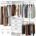 5FT Closet System with 3 Fabric Drawers D7403