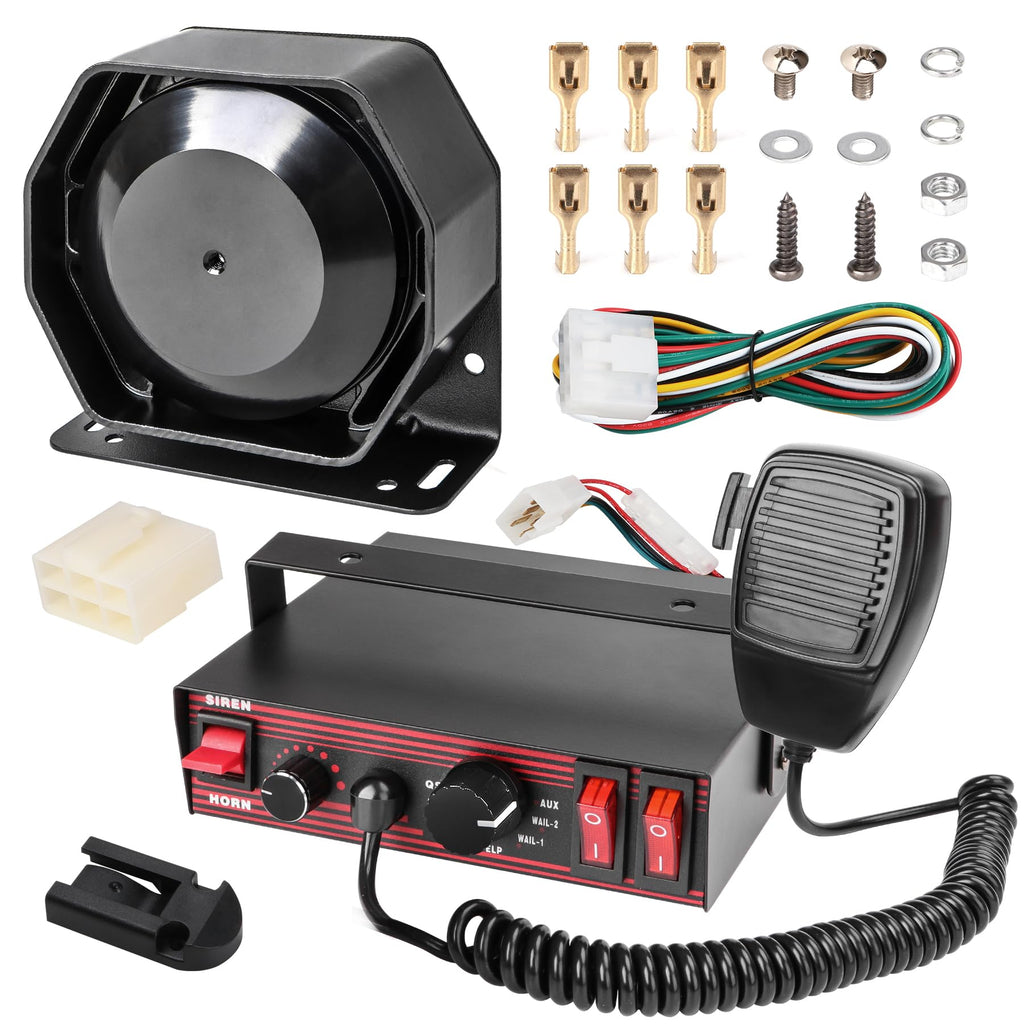 8 Tones Emergency Siren PA System U78621