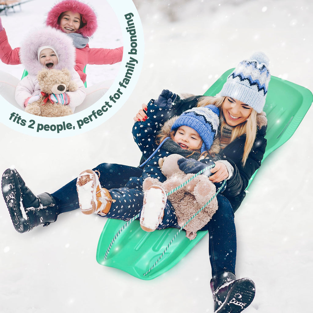 Downhill Toboggan Snow Sled R35073