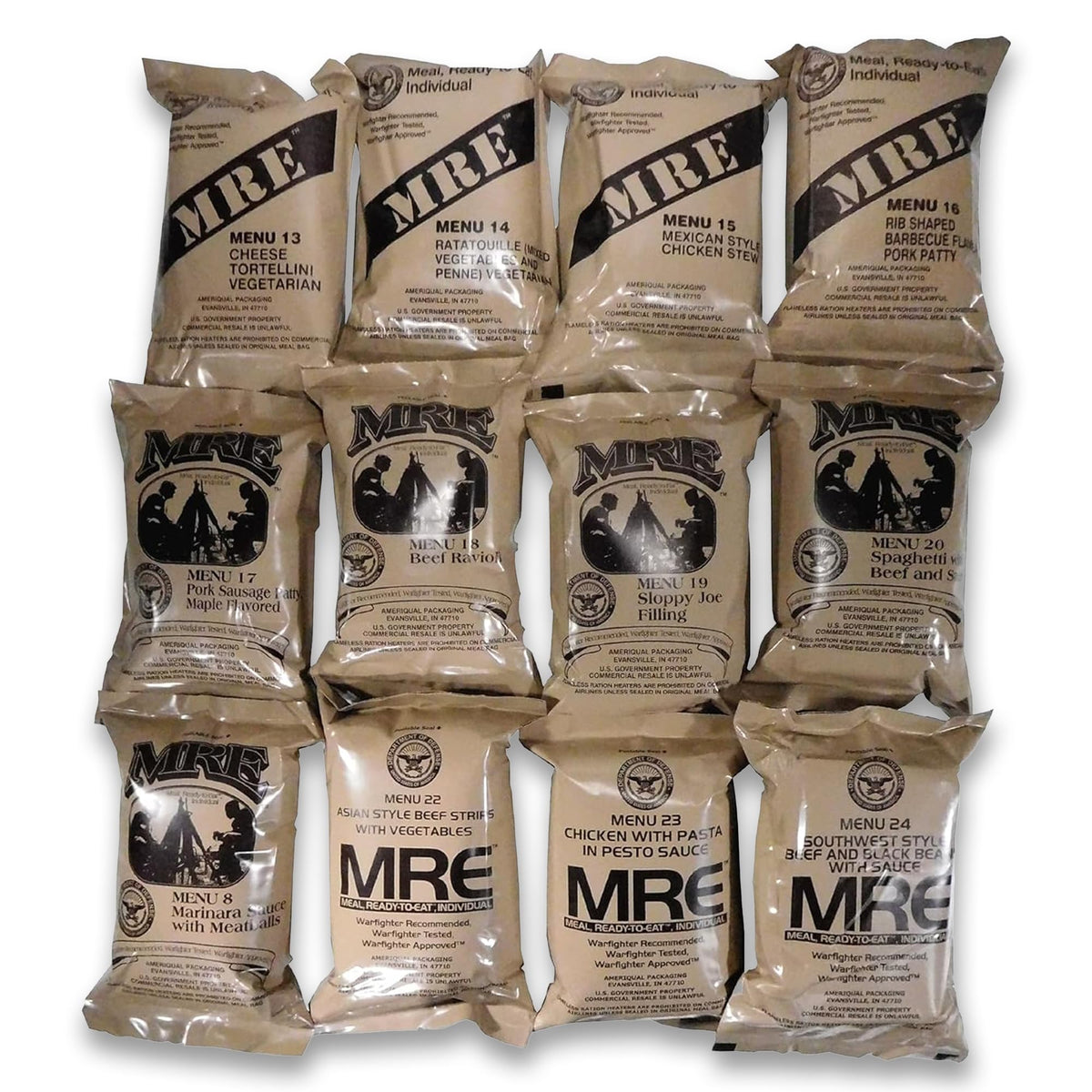 Military Surplus MRE Box Q58860