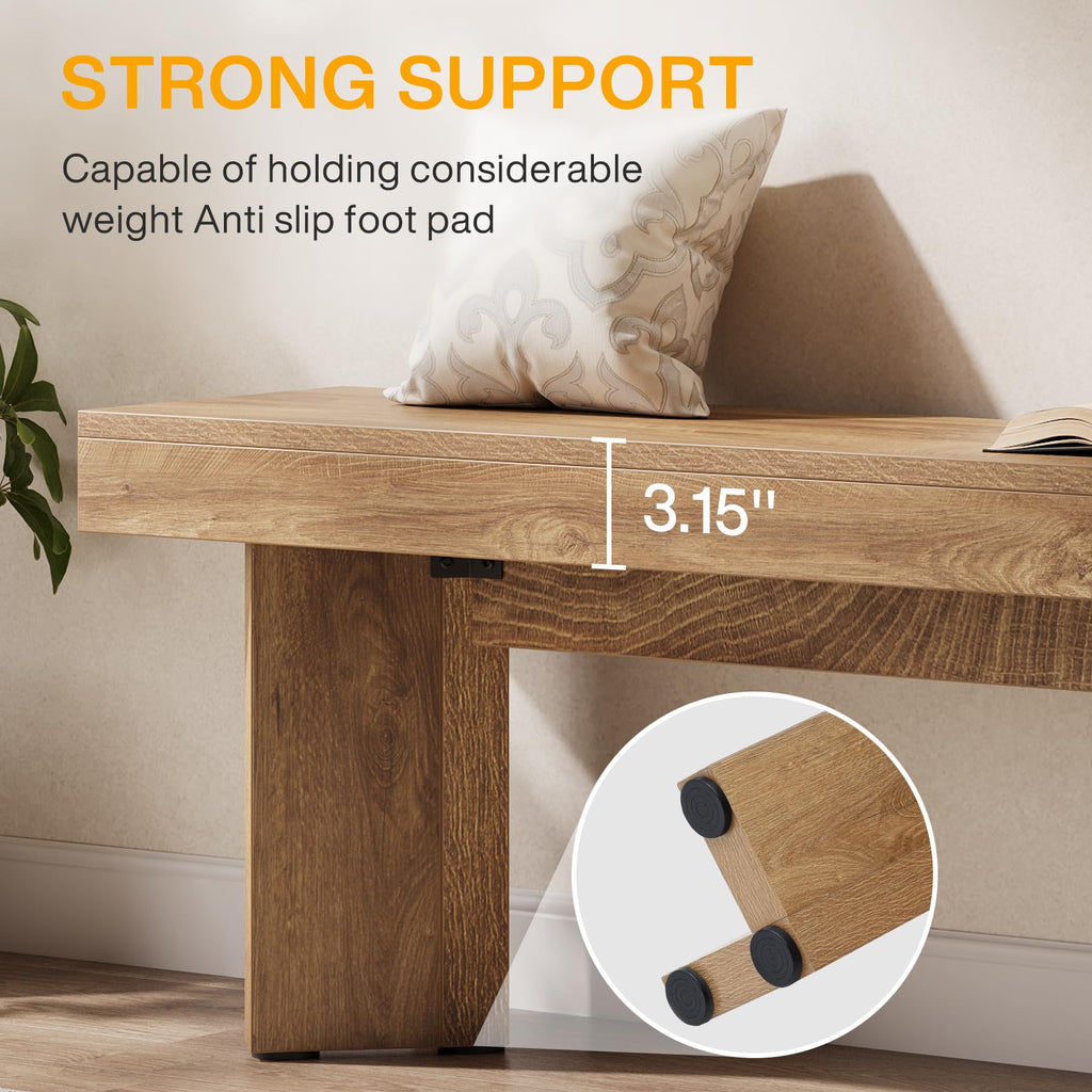 47" Wooden Bench O908479