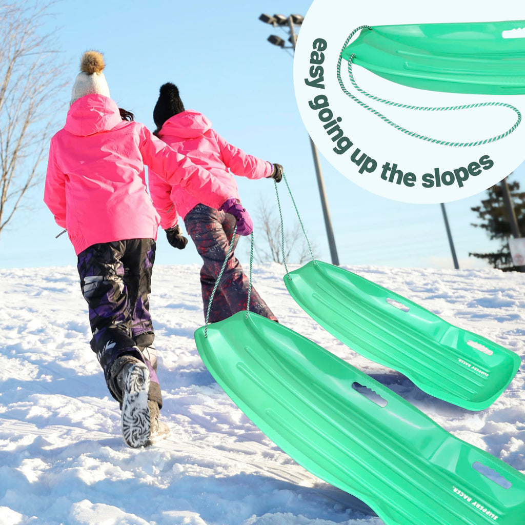 Downhill Toboggan Snow Sled R35073