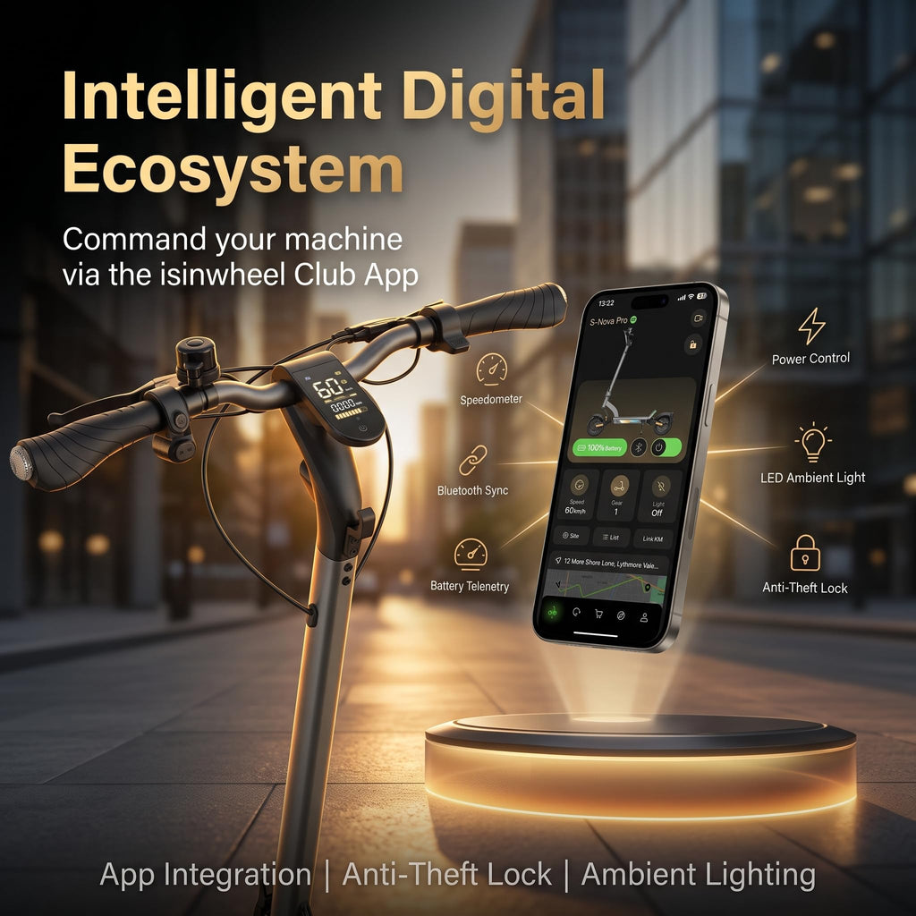 Electric Scooter, 28 MPH, 1000W, 38-Mile Range I68694