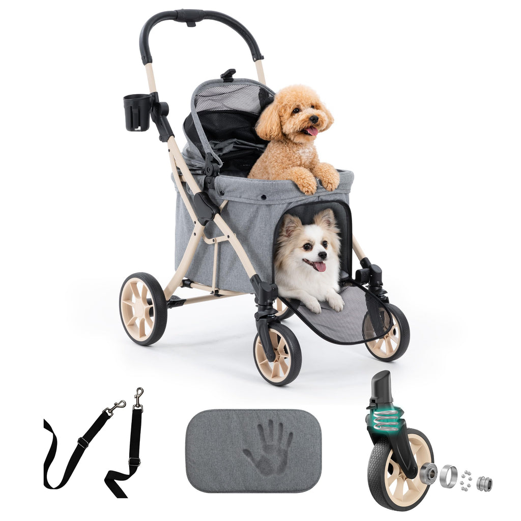 Dog Stroller with Rubber Wheels R96709