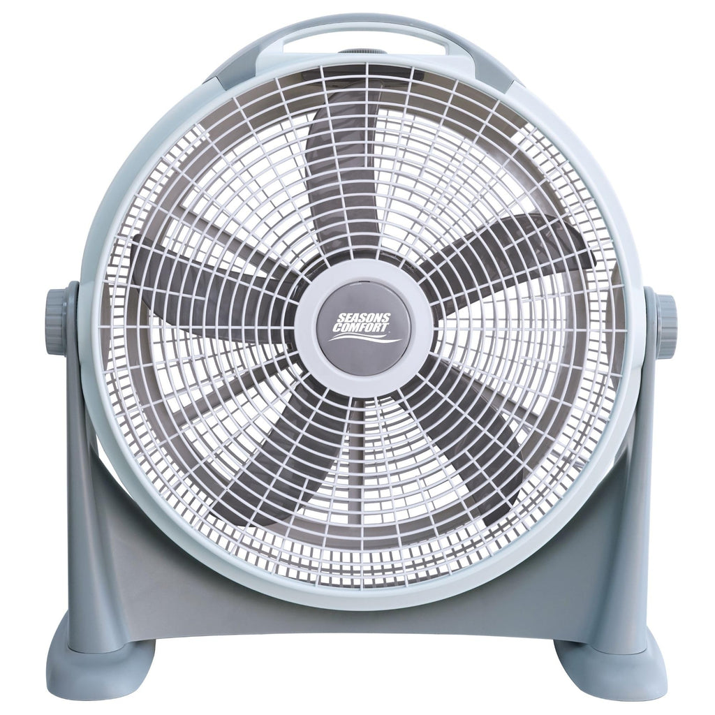 20 Inch High Velocity Fan, 3 Speed, White/Gray Y962409