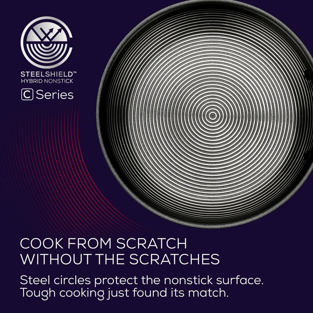 Stainless Steel Nonstick 12 Piece Cookware Set P1278