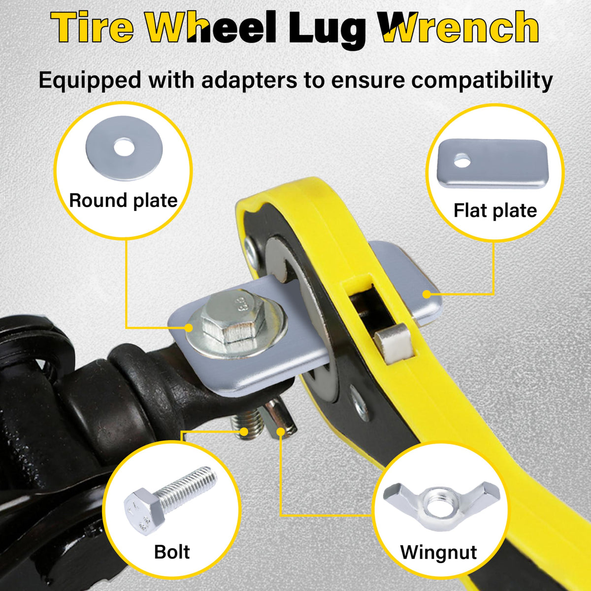 Car Jack Ratchet Wrench S8440