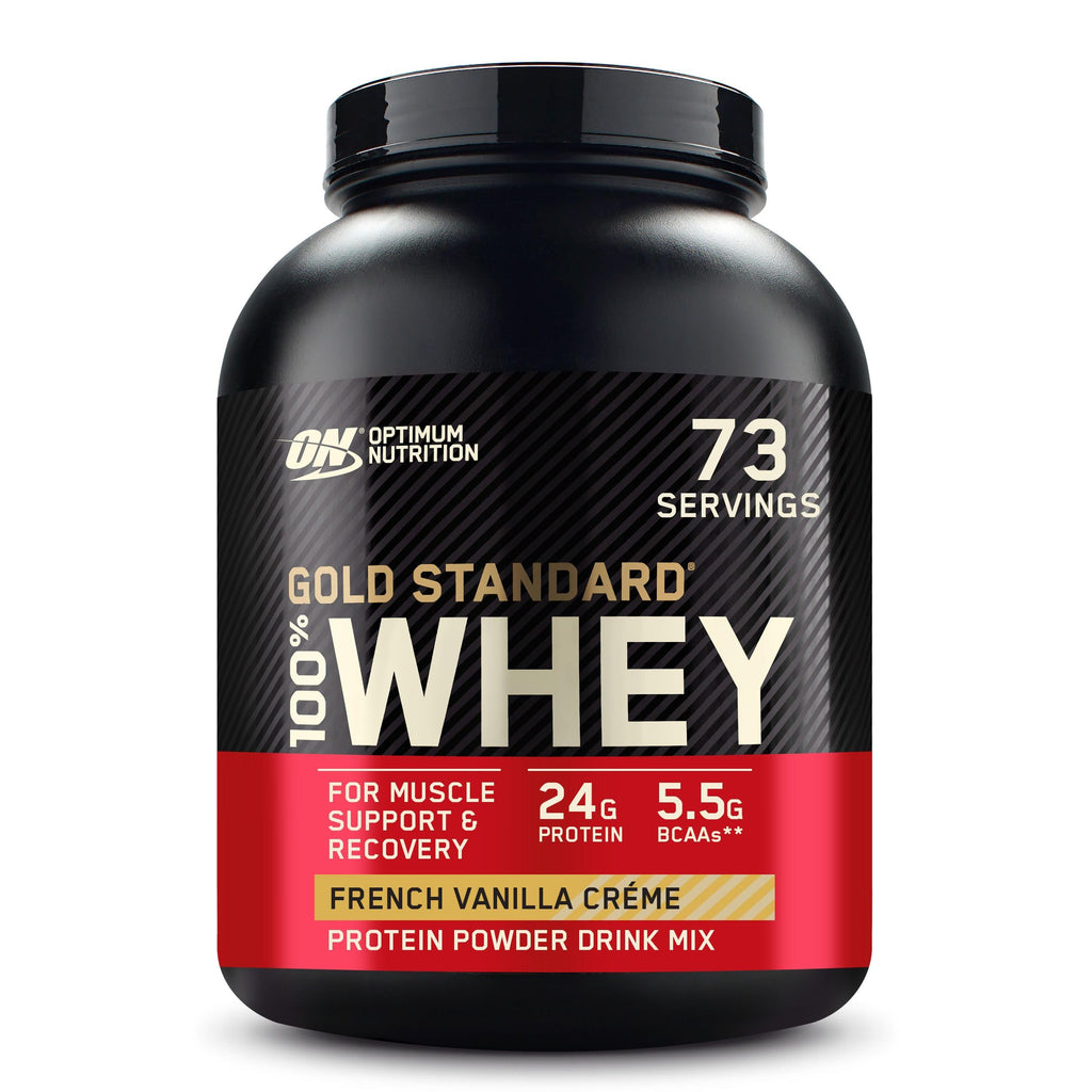 Whey Protein Powder French Vanilla 5 Pound N651162