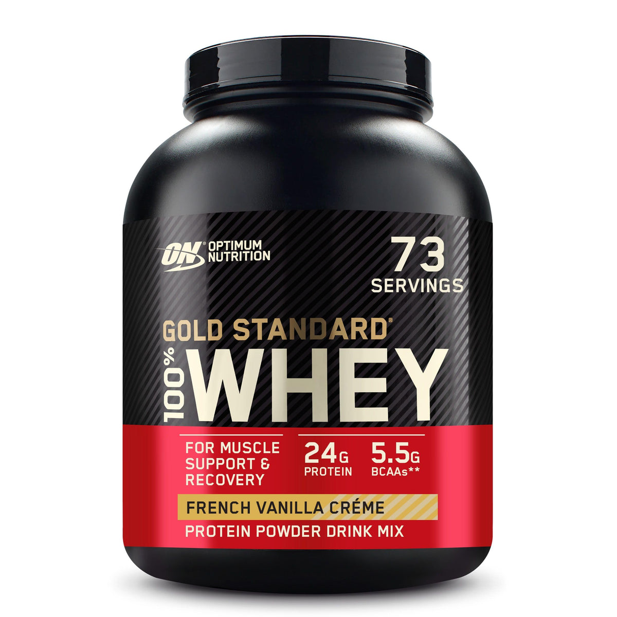 Whey Protein Powder French Vanilla 5 Pound N651162