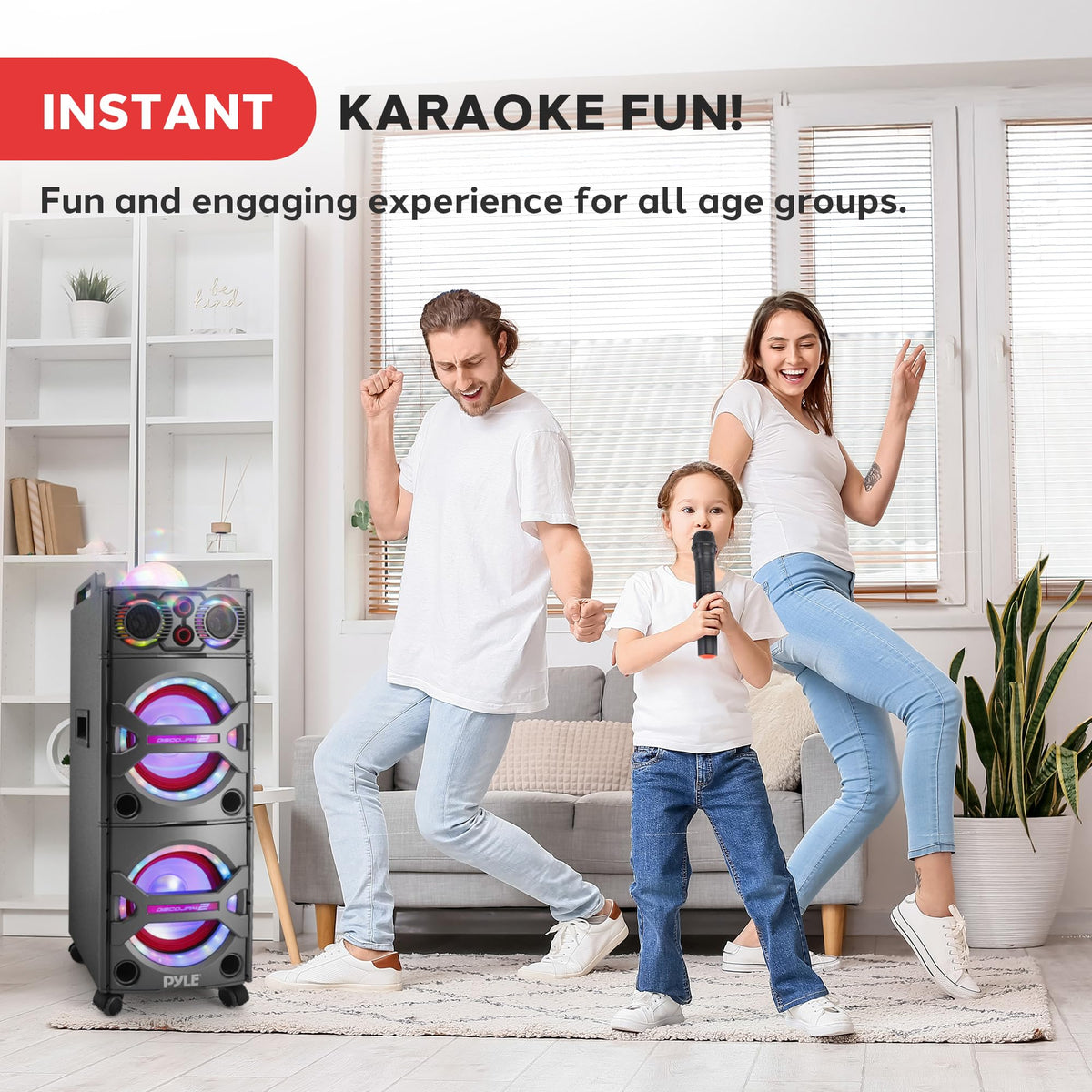 Portable Bluetooth PA Speaker System H758488