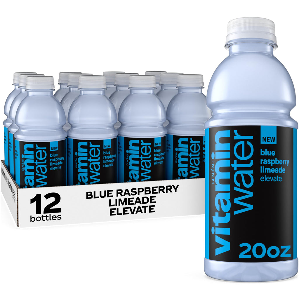 Blue Raspberry Limeade Nutrient Enhanced Water Beverage 20 oz 12 pack W653