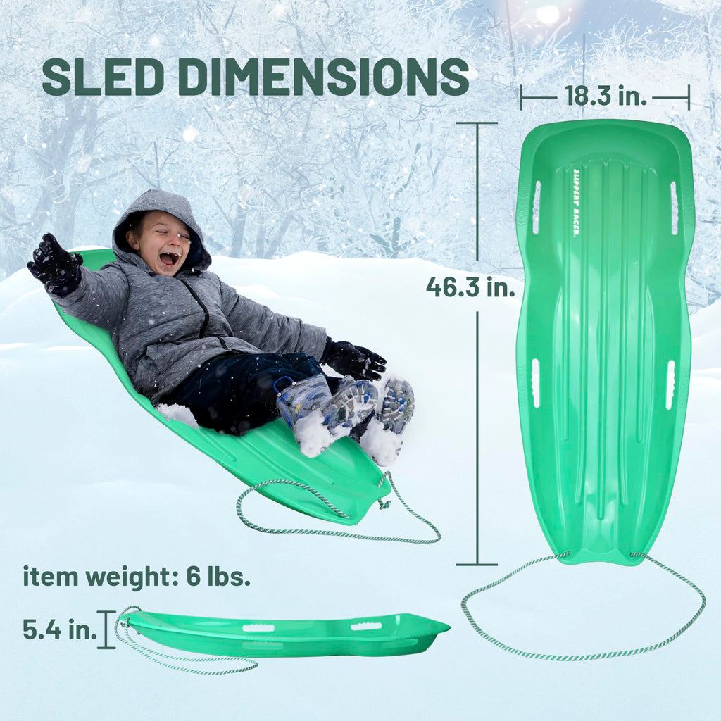 Downhill Toboggan Snow Sled R35073