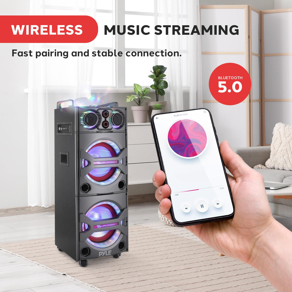 Portable Bluetooth PA Speaker System H758488