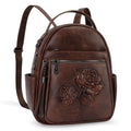 Vegan Leather Mini Backpack Purse V3583