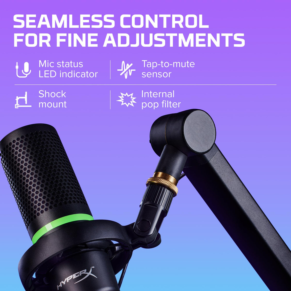 USB Condenser Microphone with Shock Mount O45370