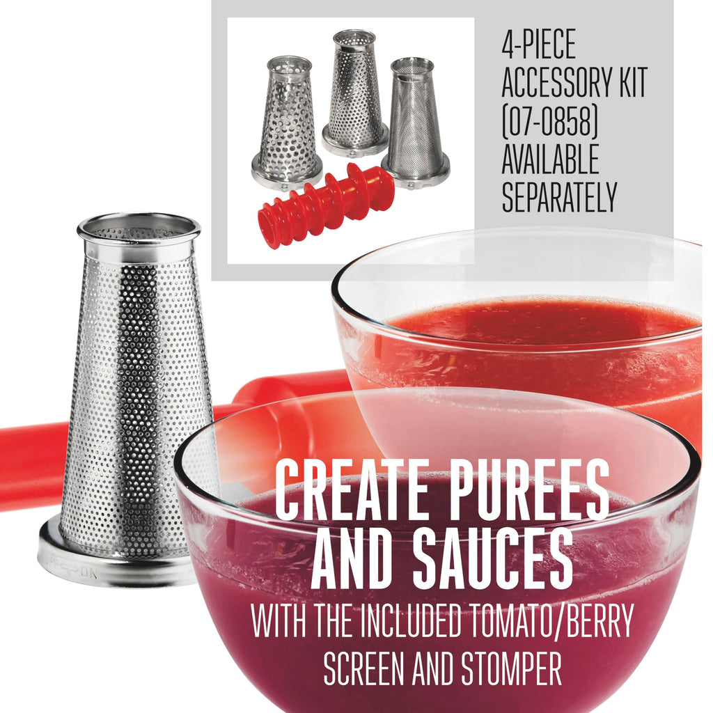Food Strainer and Sauce Maker White O890120