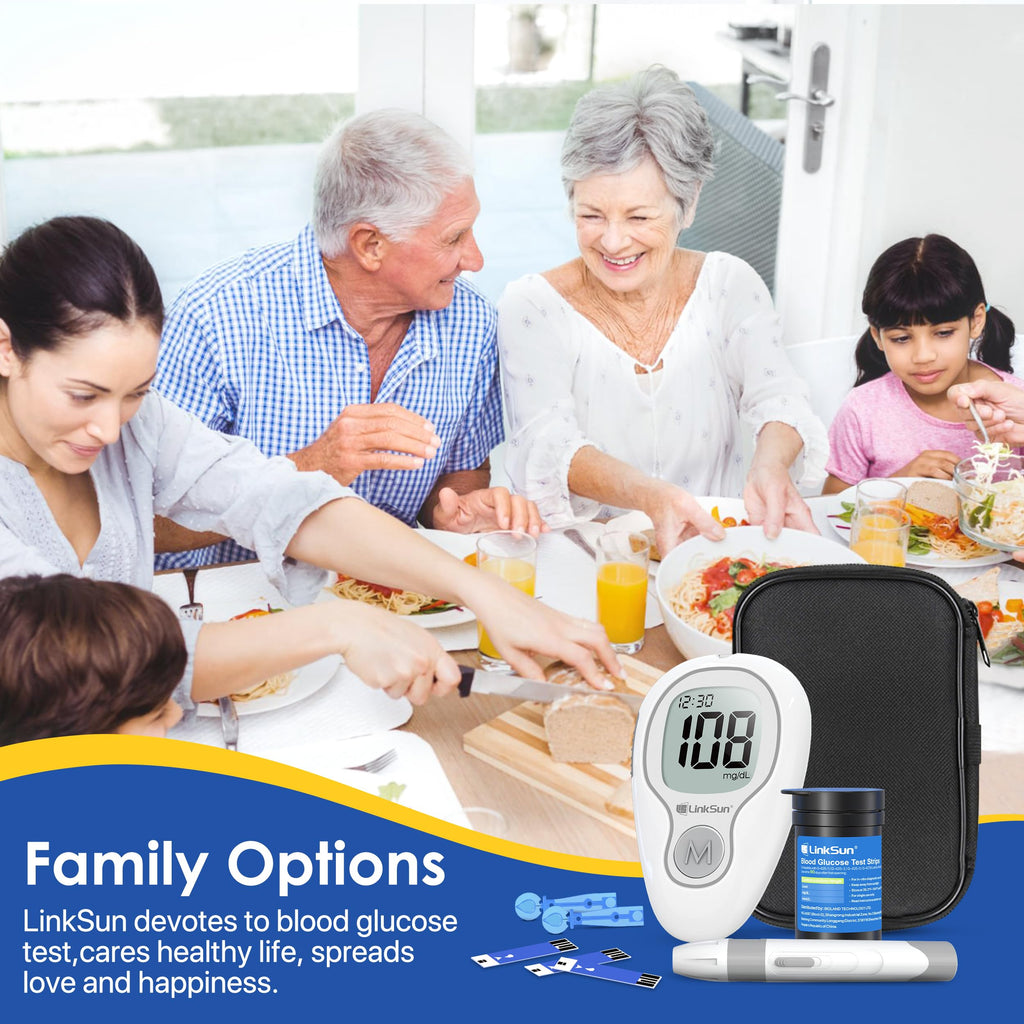 Glucose Monitor Kit, 100 Strips & Lancets J27352