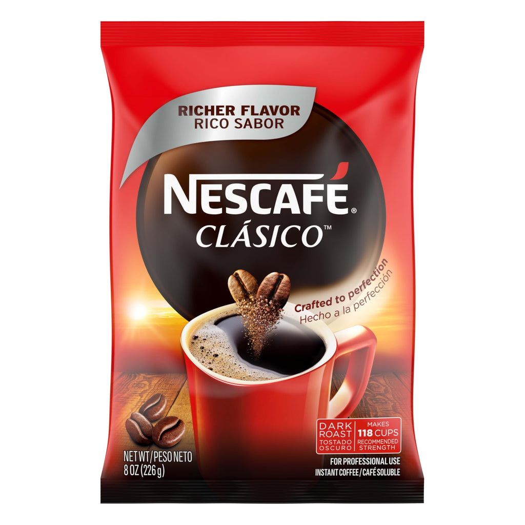 Dark Roast Instant Coffee 8 oz A9521