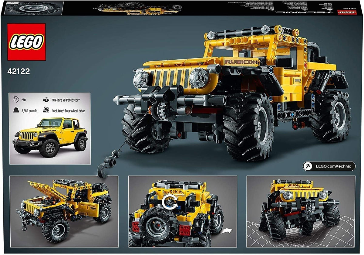 Technic Jeep Wrangler Model Building Kit V182580