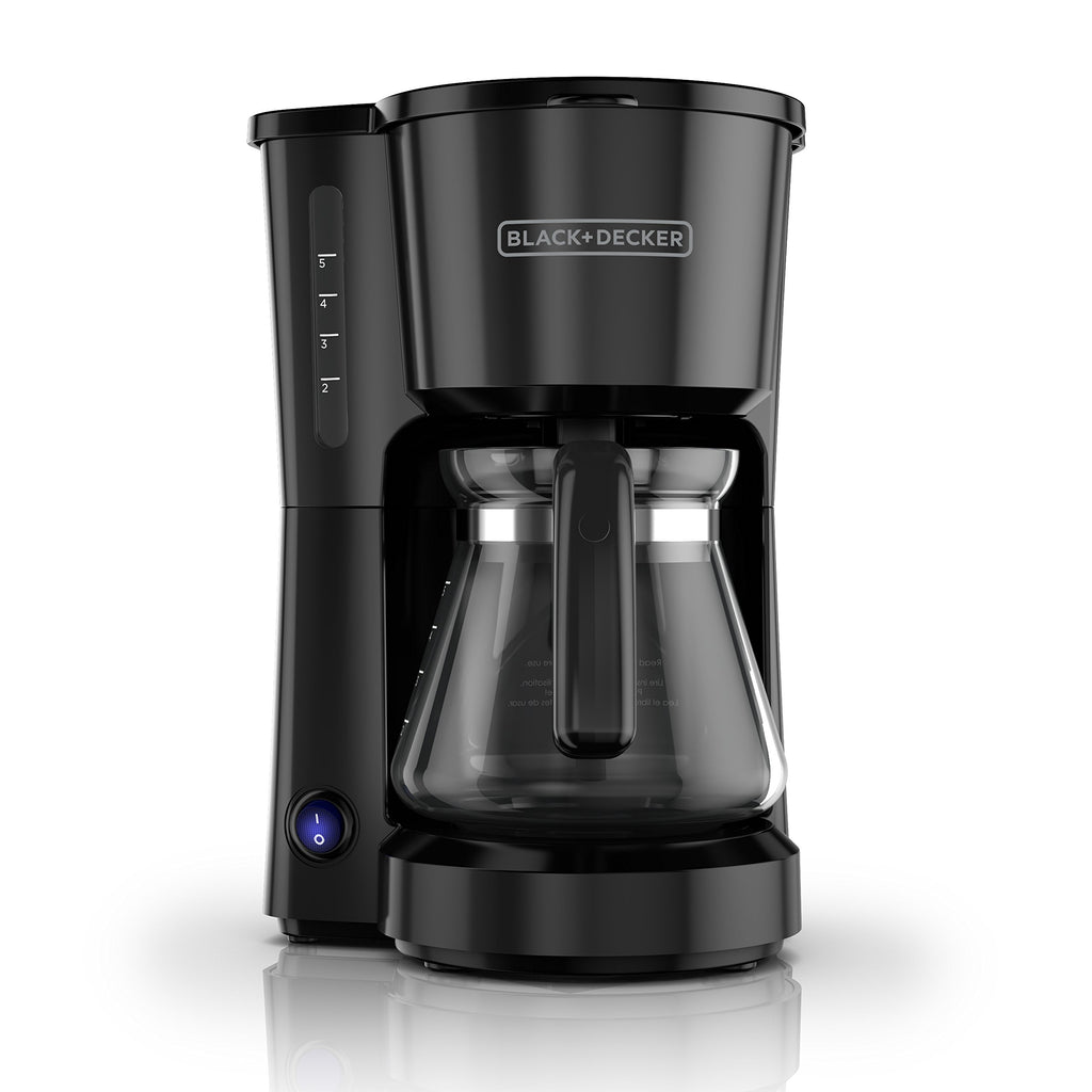 4-in-1 5-Cup Coffee Maker, Black J767