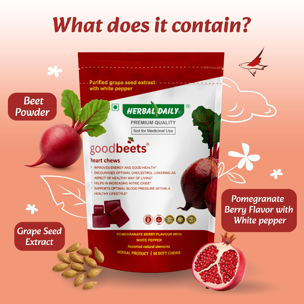 Non-GMO Grape Seed Extract & Beet Powder Soft Chews I887110