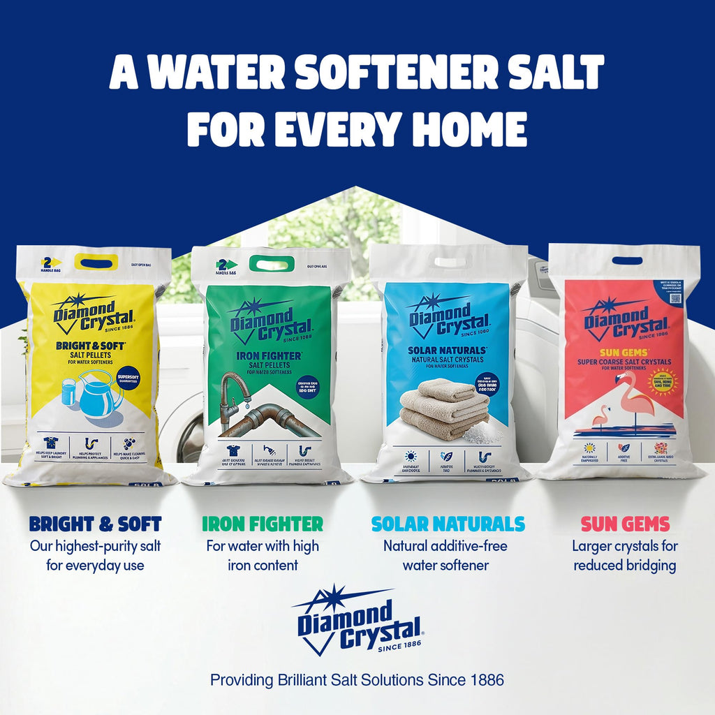 2 Pack Water Softener Salt Pellets, 40 lb Y152384