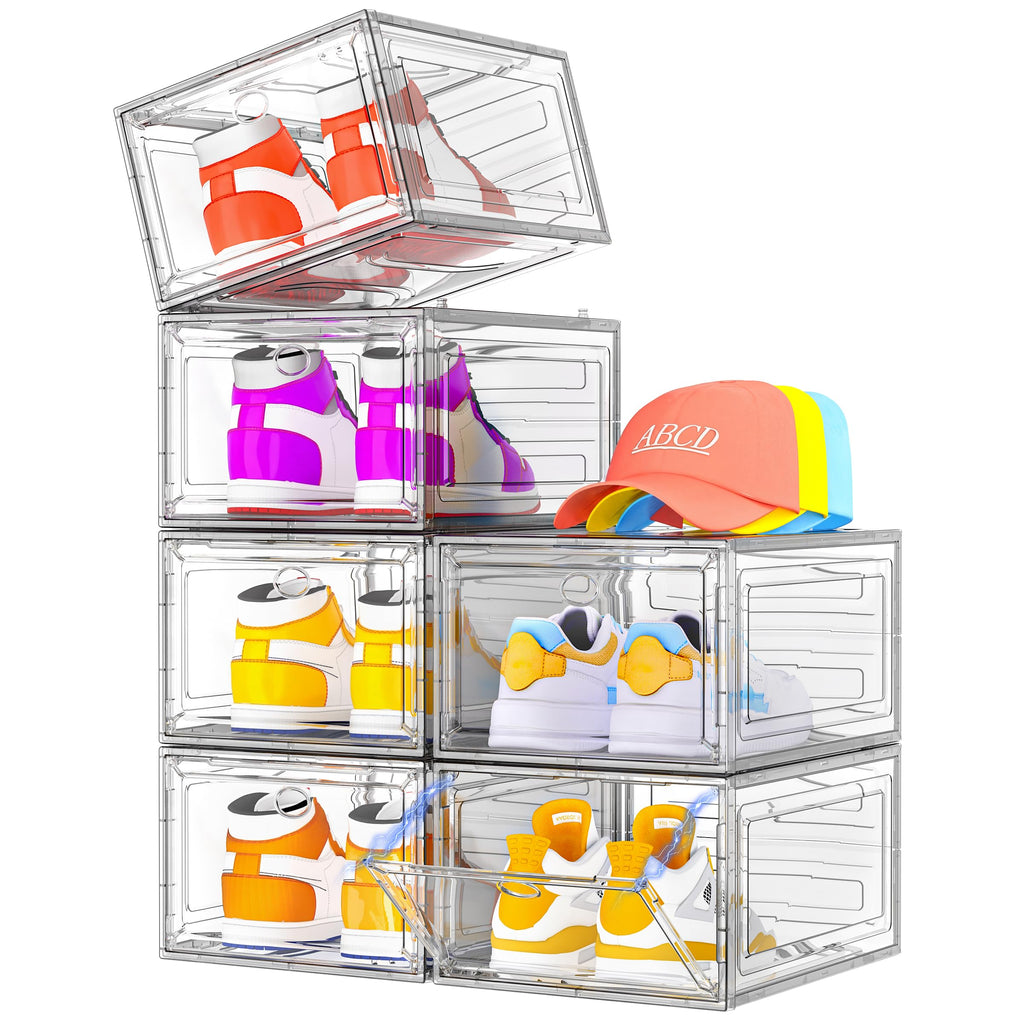 Clear Stackable Shoe Storage Box N918