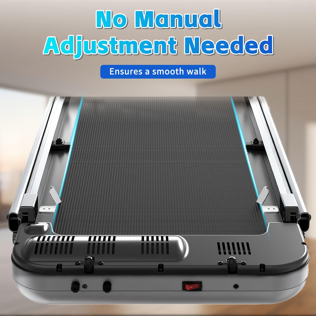 3 in 1 Compact Under Desk Treadmill with Handle Bar F6322