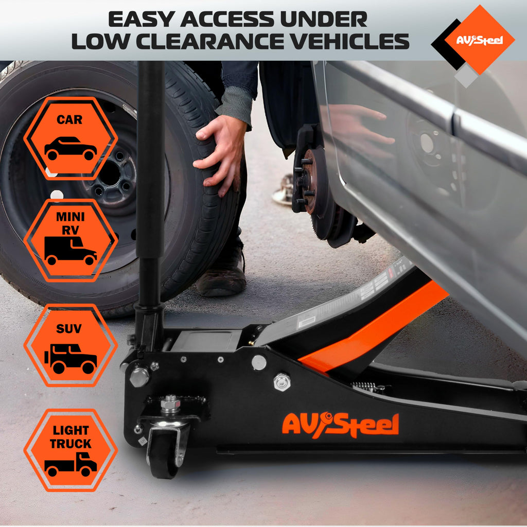 3 Ton Low Profile Hydraulic Floor Jack L72119