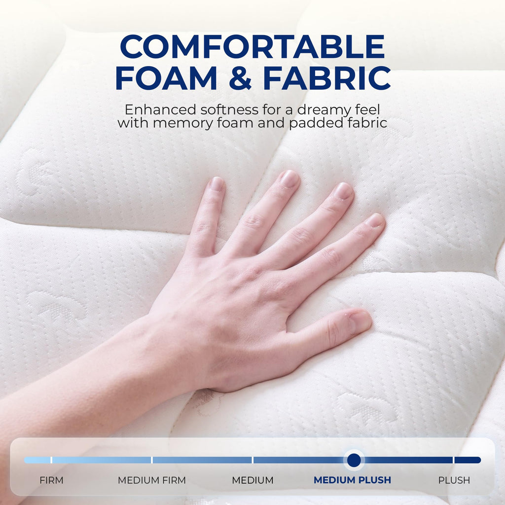 Full Size 10 Inch Hybrid Pocket Spring Mattress I100403
