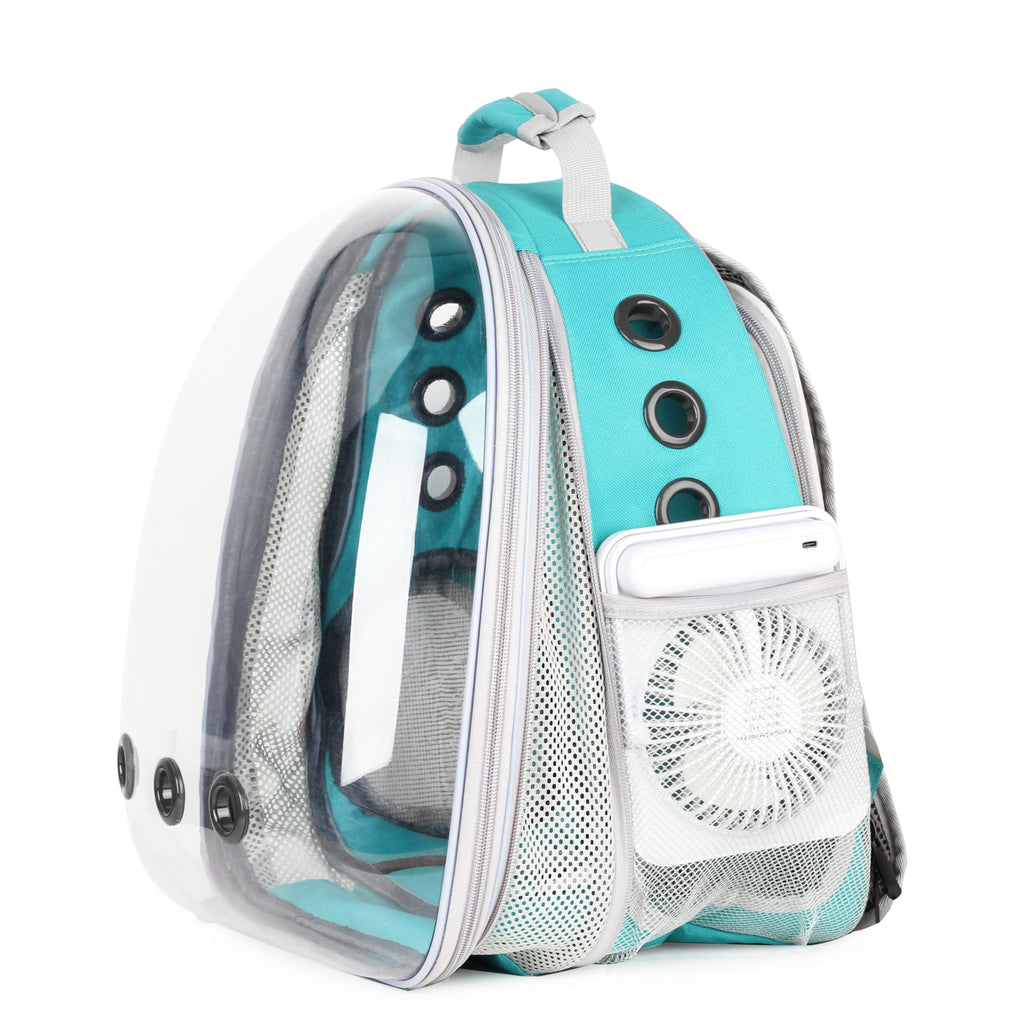 Expandable Cat Backpack with Mini Fan K717992