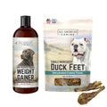 Dog Weight Gainer Liquid and Duck Feet C80386