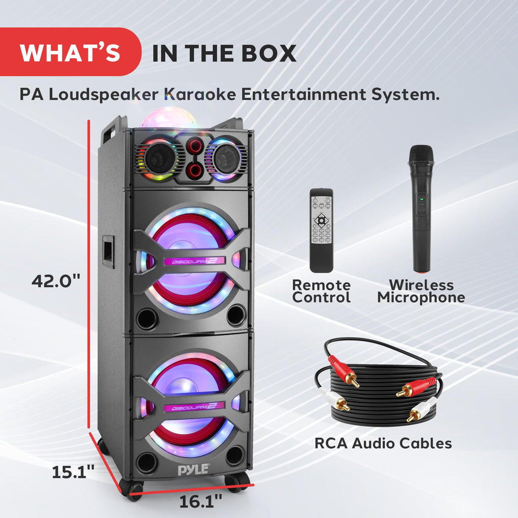 Portable Bluetooth PA Speaker System H758488