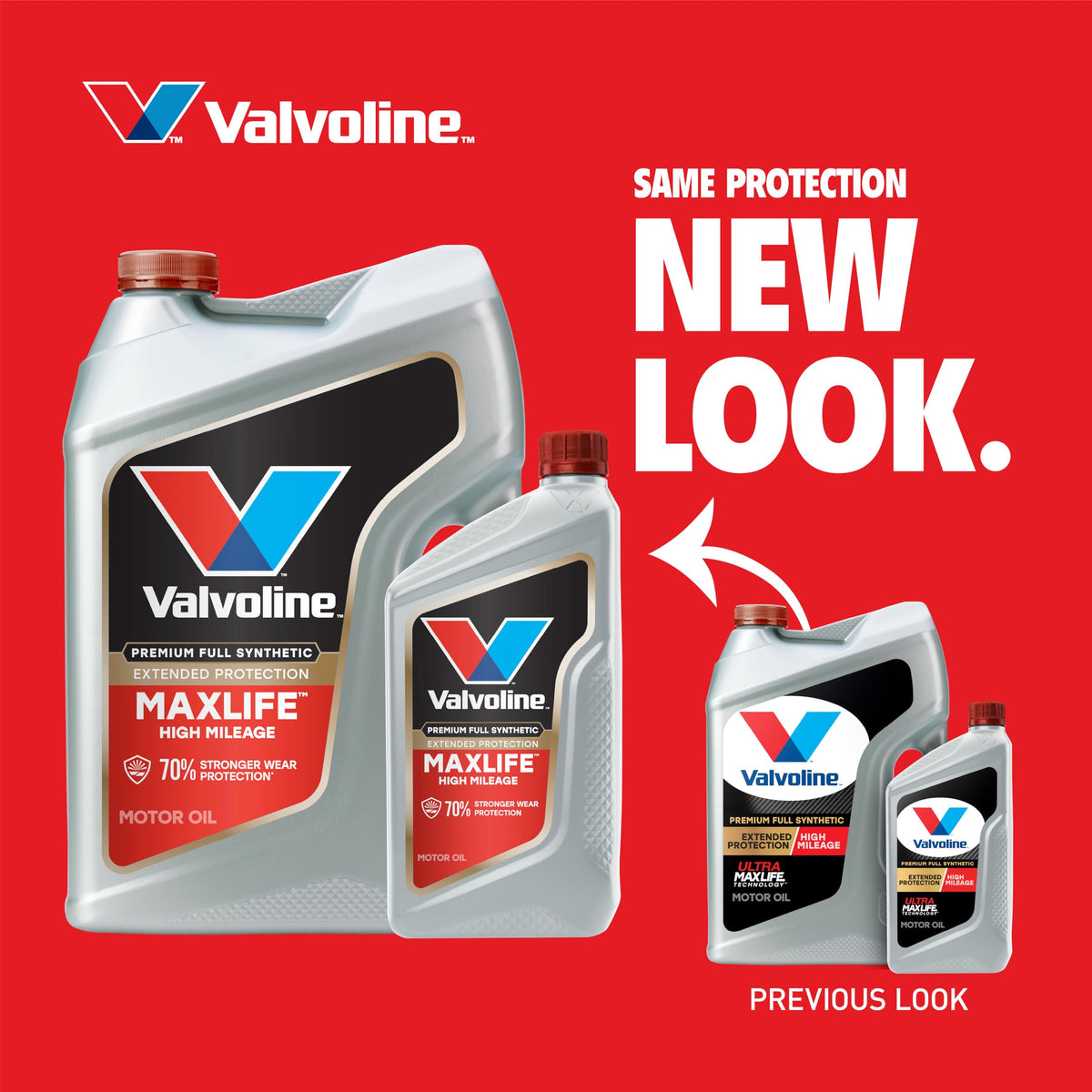 5W-20 Full Synthetic High Mileage Motor Oil 1 Quart I813