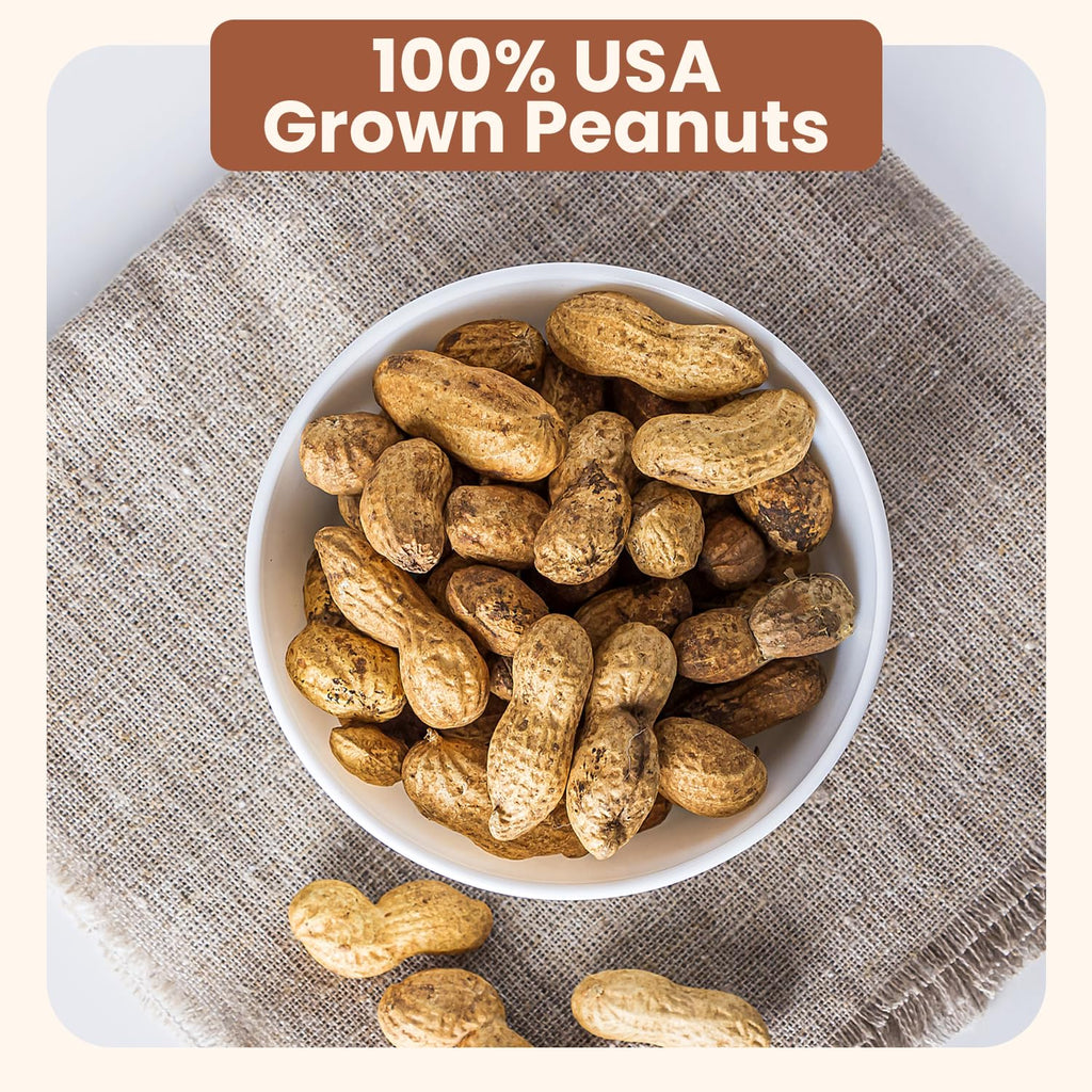 Salted Roasted Peanuts In Shell 5 lb Bag W828
