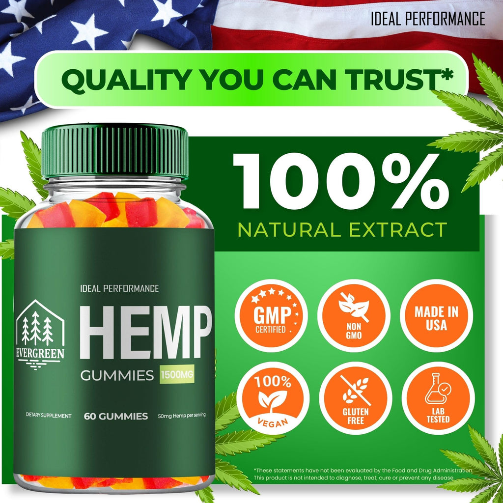 Maximum Strength All Natural Hemp Gummies 5 Pack F40371