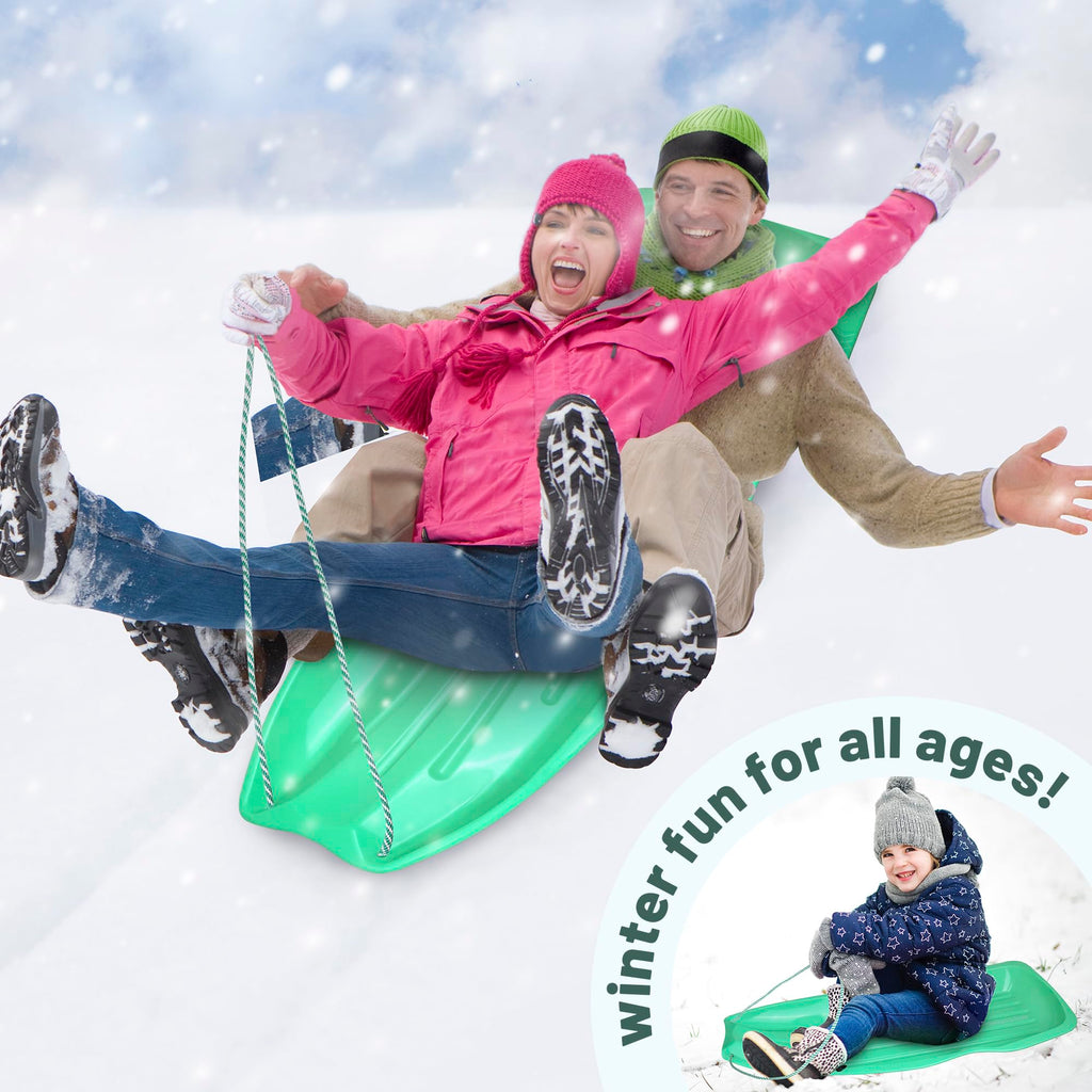 Downhill Toboggan Snow Sled R35073